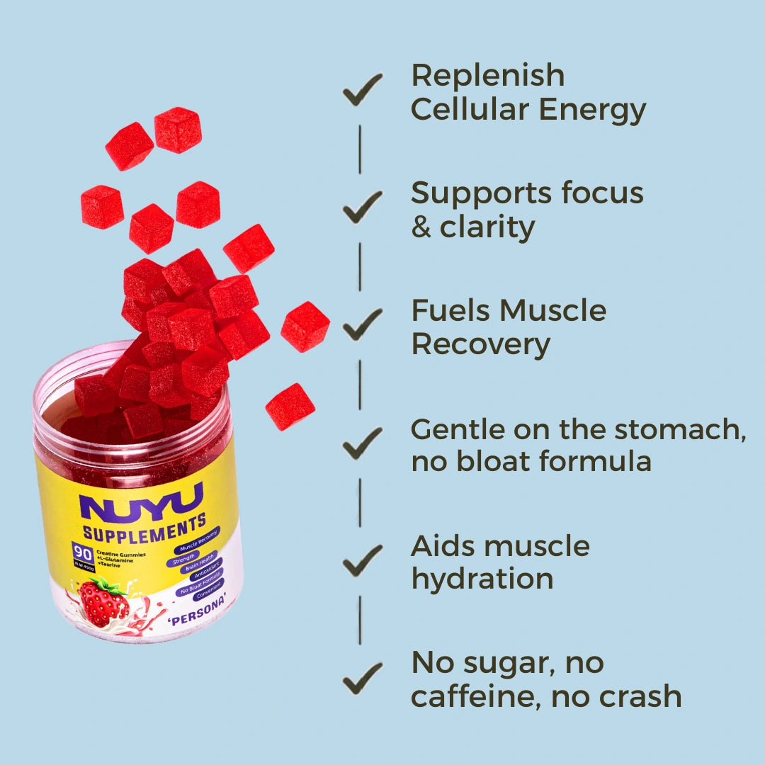 NUYU 3-in-1 Creatine Gummy